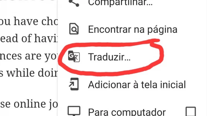 COMO TRADUZIR UMA PÁGINA NO GOOGLE