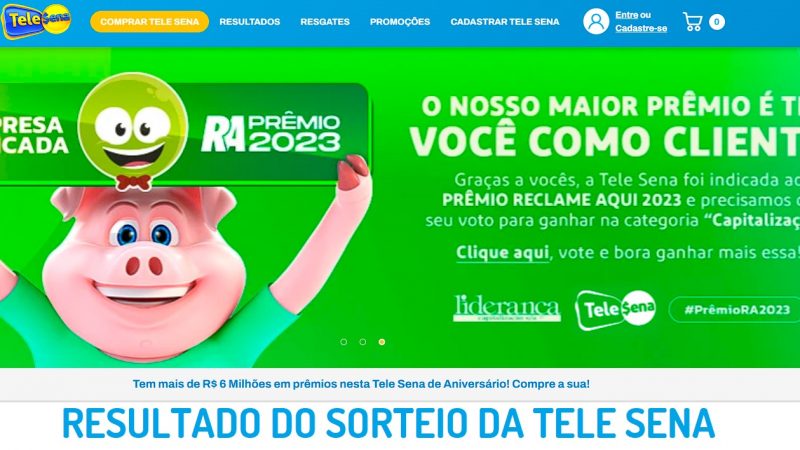 Sorteio da Tele Sena de Hoje: Veja os Números Sorteados